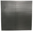 metal steel aluminum corrugated metal part manufactured